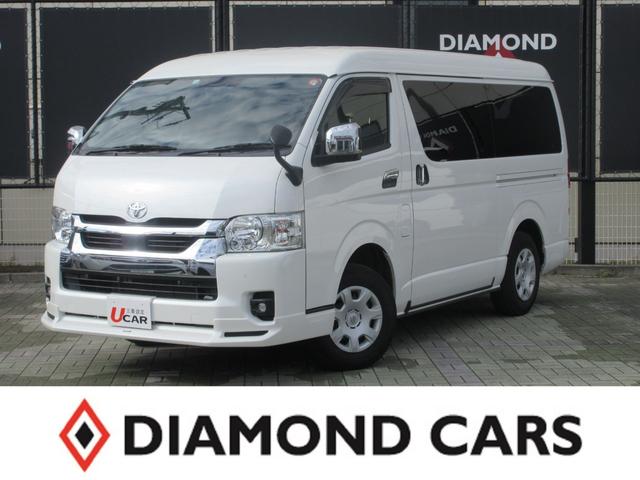 ハイエースワゴン(トヨタ) ＧＬ　４ＷＤ　当社買取　１０人乗り　ナビ　バックカメラ　フロントカメラ　左右サイドカメラ　衝突被害軽減ブレーキ　クリアランスソナー　オートハイビーム　パワースライドドア 中古車画像
