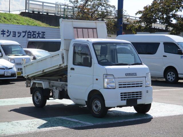 スズキ キャリイトラック ダンプ　４ＷＤ　頑丈ダンプ　走行９万キロ台