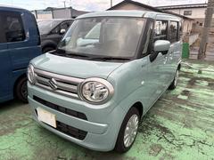 ワゴンRスマイル ハイブリッドS 4WD 横滑り防止 衝突軽減 車線逸脱警報 誤発信抑制 前席シートヒータ ベンチシート 両側電動スライドドア 自動ハイビーム 外CD スマートキー 中古車画像