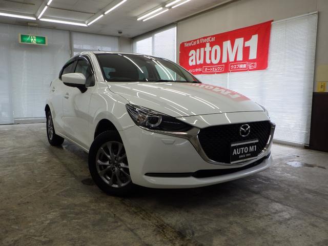 ＭＡＺＤＡ２ ＸＤ　４ＷＤ　スマートシティブレーキ　車線逸脱警報　マツダコネクトＳＤナビ　ＬＥＤヘッドライト　アイドリングストップ　ＥＴＣ　社外前後ドライブレコーダー　横滑り防止　純正１５インチＡＷ　ワンオーナー　禁煙車