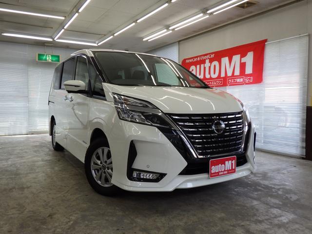 日産 セレナ ハイウェイスターＶ　４ＷＤ　エマージェンシーブレーキ　純正１０インチＳＤナビフルセグ　アラウンドビューモニター　プロパイロット　ハンズフリー両側パワスラ　ＥＴＣ　純正ドラレコ　ＬＥＤヘッドライト　寒冷地仕様　禁煙車