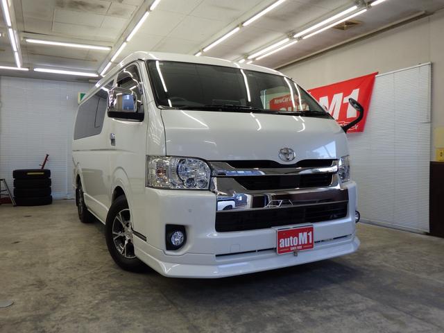 ランチョショック＆ブロックキット！ＬＥＤヘッドライト リクライニングキット！スタッドレスタイヤ積込！純正マットバイザー！ＴＳＳ