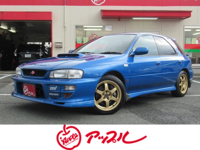 ☆限定５００台☆インプレッサＷＲＸワゴン☆ ブリッツ３連メーター☆アルパインツイーター☆モモハンドル☆