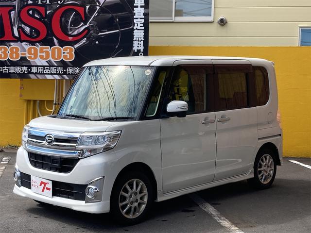 カスタムRS SA 4WD ターボ ワンオーナー 両側電動スライドドア パナソニックストラーダメモリーナビ フルセグTV CD DVD再生可能 バックカメラ エンジンスターター 14インチアルミ アイドリングストップ(1枚目)