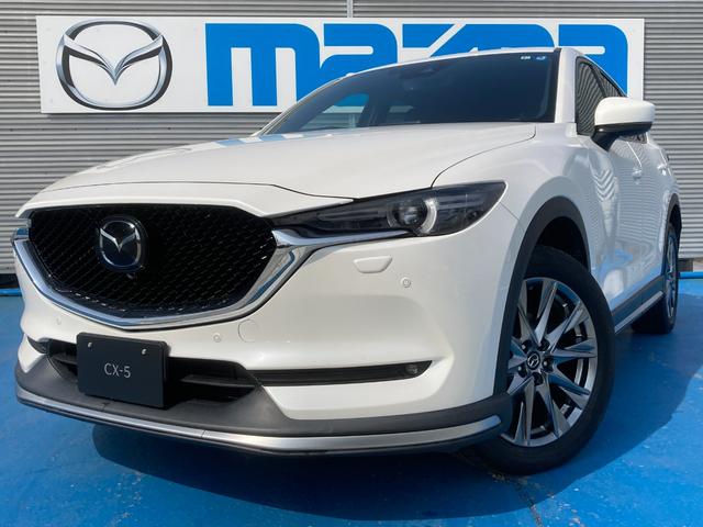 マツダ ＣＸ－５ ＸＤ　エクスクルーシブモード　４ＷＤ　フルエアロ　ＢＯＳＥサウンド　３６０°ビューモニター　シートベンチレーション　アップルカープレイ　８インチナビ