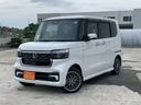 ホンダ Ｎ－ＢＯＸカスタム ターボ　純正ナビ・フルセグＴＶ　Ｂｌ...