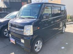 エブリイワゴン PZターボ 4WD アルミホイール キーレス 片側電動スライドドア シートヒーター フルフラット フォグランプ CD/MD 中古車画像