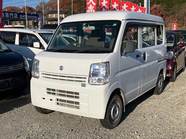エブリイ(スズキ) ＰＡ　４ＷＤ　ＭＴ　両側スライドドア　エアコン　パワーステアリング　運転席エアバッグ　助手席エアバッグ 中古車画像