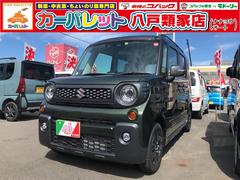 スズキ　スペーシアギア　ハイブリッドＸＺ　４ＷＤ　両側電動スライドドア　クリアランスソナー