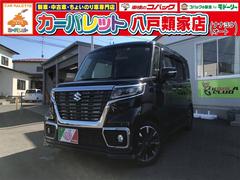 スズキ　スペーシアカスタム　ハイブリッドＸＳ　４ＷＤ　ドライブレコーダー　両側電動スライドドア