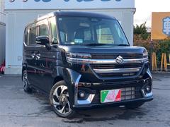 スペーシアカスタム ハイブリッドXS バックカメラ 両側電動スライドドア クリアランスソナー オートクルーズコントロール レーンアシスト 衝突被害軽減システム オートライト LEDヘッドランプ スマートキー アイドリングストップ 中古車画像