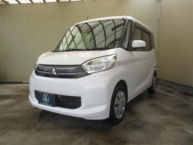 ｅＫスペース Ｇ　４ＷＤ　両側スライドドア／片側パワースライドドア／メモリーナビ／フルセグ／ＣＤ／ＳＤカード／ｉＰｏｄ／ｉＰｈｏｎｅ／Ｂｌｕｅｔｏｏｔｈ／アクティブスタビリティコントロール／リアドアサンシェード（1枚目）