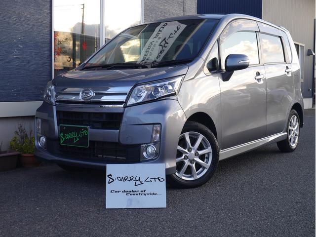 ムーヴ(ダイハツ) カスタム　Ｘリミテッド　スマートセレクションＳＡ　テレビ　純正エンジンスターター　プッシュスタート　４ＷＤ　寒冷地仕様車 中古車画像