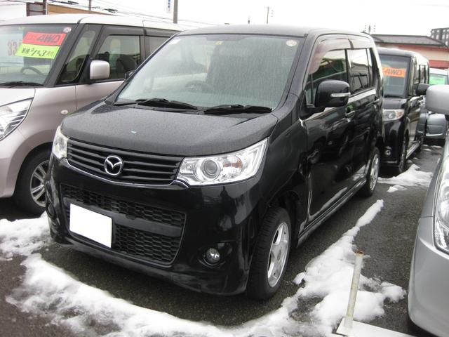 マツダ フレアカスタムスタイル ＸＳ　４ＷＤ　ＡＢＳ　シートヒーター