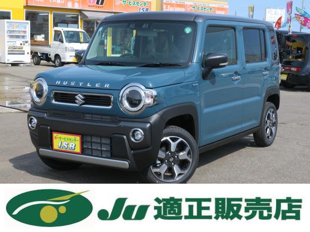ハイブリッドＸ　４ＷＤ　届出済未使用車　スズキセーフティサポート　ＵＳＢサポート　シートヒーター　ＬＥＤヘッドライト　オートライト　プッシュスタート　純正アルミホイール