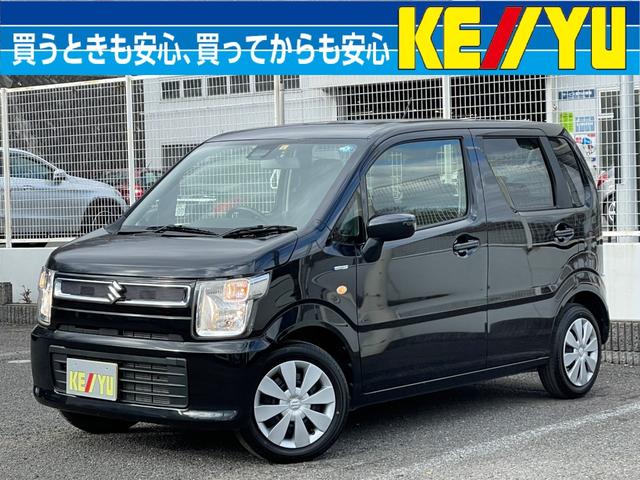 ワゴンＲ ハイブリッドＦＸ　４ＷＤ　禁煙　リースアップ車　衝突軽減　レーンキープ　コーナーセンサー　ＣＤ再生　アイドリングストップ　オートライト　シートヒーター　ミラーヒーター　オートＡ／Ｃ　スマートキー　プッシュスタート