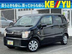 スズキ　ワゴンＲ　ハイブリッドＦＸ　４ＷＤ　禁煙　新品ＳＤナビ取付