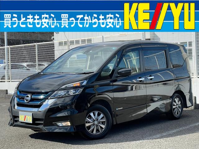 日産 セレナ ｅ－パワー　ハイウェイスターＶ　禁煙　プロパイロット　９型純正ナビ　後席モニター　全方位カメラ　追従クルコン　ドラレコ　ＥＴＣ　ＢＴ接続　ブルーレイ再生　ステアヒーター　ハンズフリースライドドア　デジタルインナーミラー　ＬＥＤライト