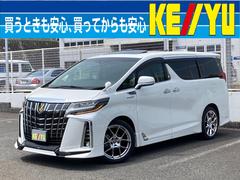 トヨタ　アルファードハイブリッド　ＳＲ　−大阪府仕入−　４ＷＤ　ツインサンルーフ