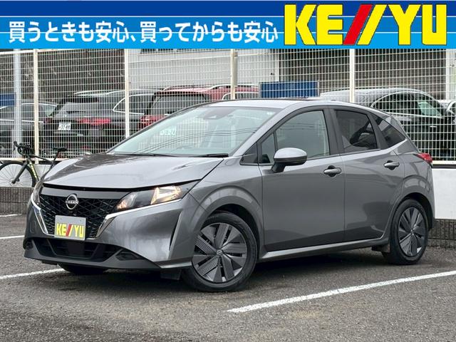 ノート(日産) Ｘ　ＦＯＵＲ　【４ＷＤ】【禁煙】【衝突軽減】　【ＳＤナビ／バックカメラ／ＢＴ接続】【ドライブレコーダー】【コーナーセンサー／車線逸脱警告】【ステアヒーター／シートヒーター】【オートライト】【ＥＴＣ】【アイドリングストップ】【電子パーキング】 中古車画像