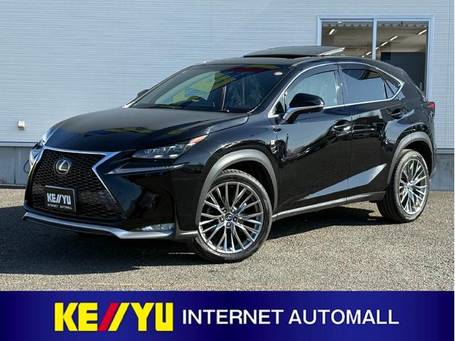 ＮＸ(レクサス) ＮＸ２００ｔ　Ｆスポーツ【４ＷＤ】【禁煙車】【サンルーフ】　【マークレビンソン】【ＲＸ用２０インチアルミ】【メーカーナビ／バックカメラ／ブルーレイ】【３眼ＬＥＤライト】【電動黒革シートベンチレーションシート】【衝突軽減／車線逸脱／追従クルコン】電動リアゲート 中古車画像