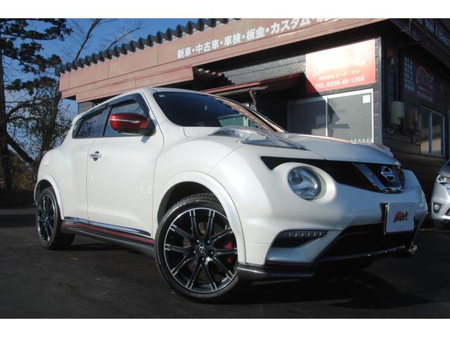 ジューク(日産) ニスモ　ＲＳ　４ＷＤ　８速ＣＶＴ　３年間走行無制限保証　ＥＴＣ　アラウンドビューモニタオートライトオートライト 中古車画像