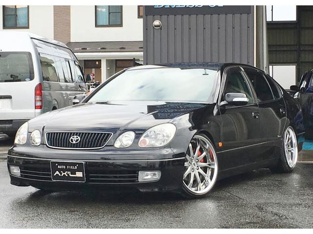 後期 最終型 Vベル サンルーフ 黒革 車高調 19インチ(1枚目)