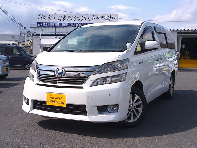 トヨタ ヴェルファイアハイブリッド Ｘ　４ＷＤ　ナビ　ＴＶ