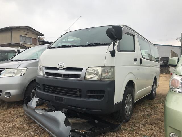 ハイエースバン トヨタ 両側スライドドア ４ｗｄ ミニバン ａｃ ａｔ ホワイト 福島県 両側スライドドア ４ｗｄ ミニバン ａｃ ａｔ ホワイト トヨタハイエースバンの中古車 Biglobe中古車情報 相場 検索