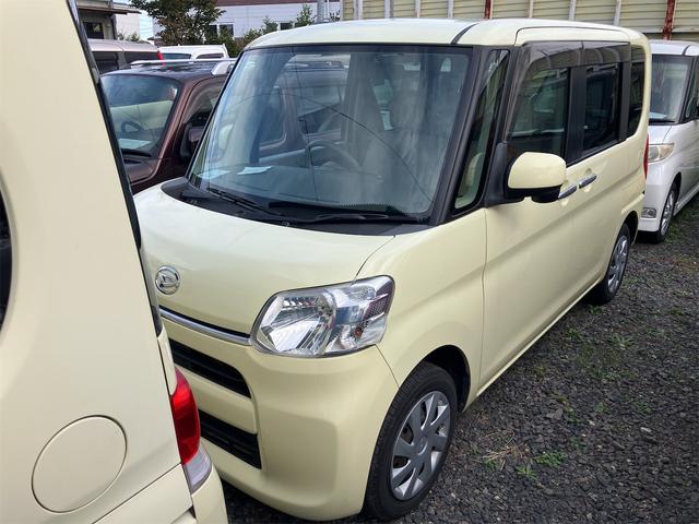 タント Ｌ　４ＷＤ　両側スライドドア　ＴＶ　キーレスエントリー　アイドリングストップ　ベンチシート　ＣＶＴ　盗難防止システム　ＡＢＳ　衝突安全ボディ　エアコン　パワーステアリング　パワーウィンドウ（1枚目）