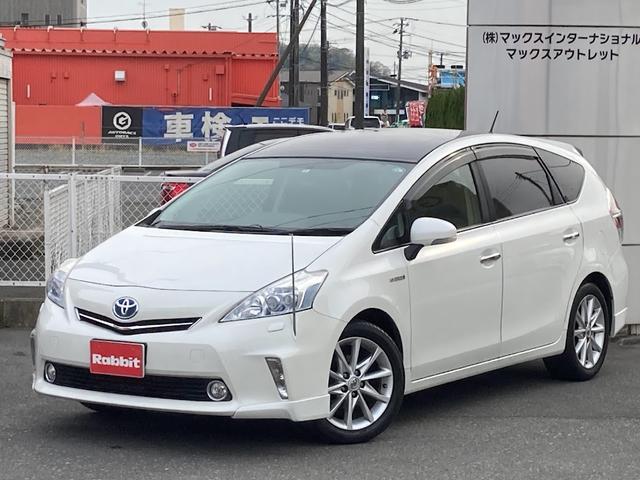 トヨタ プリウスアルファ ｇツーリングセレクション スカイライトパッケージ ７人乗り 純正ナビ フルセグｔｖの中古車 グーネット中古車