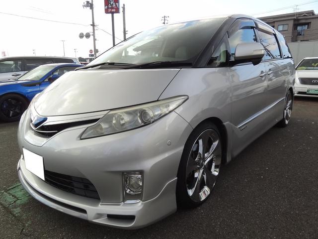 中古車 トヨタ エスティマハイブリッド ｇ レザーパッケージ中古車販売実績 12 12 アクシスオート ｕ ｃａｒ新国道店 中古車 なら グーネット中古車