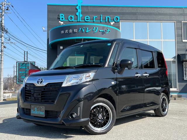 トヨタ ルーミー Ｘ　４ＷＤ　Aftermarketフリップダウンモニター　Aftermarketメモリーナビ