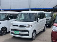スペーシア ハイブリッドG 4WD ドライブレコーダー 両側スライドドア クリアランスソナー レーンアシスト 衝突被害軽減システム オートライト スマートキー アイドリングストップ 電動格納ミラー シートヒーター ベンチシート 中古車画像