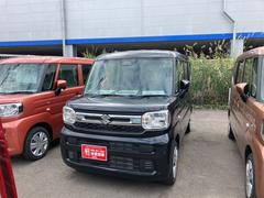 スペーシア ハイブリッドG 4WD 届け出済み未使用車 両側スライドドア クリアランスソナー 衝突被害軽減システム オートライト LEDヘッドランプ スマートキー アイドリングストップ 電動格納ミラー シートヒーター 中古車画像