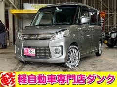 スズキ　スペーシアカスタム　ＴＳ　２年保証　４ＷＤ　ＣＶＴ