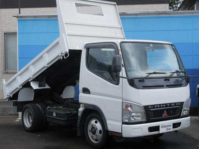 三菱ふそう キャンター 全低床　ダンプ　最大積載量２０００ｋｇ　２ｔ