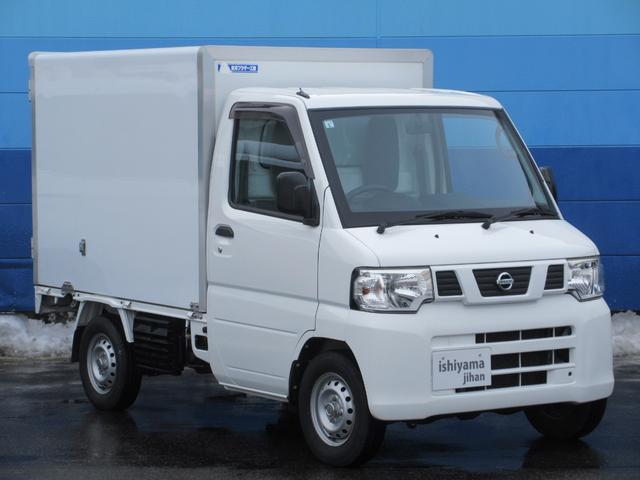 クリッパートラック(日産) ４ＷＤ　−５℃設定冷蔵・冷凍車　ＲＣＣ製冷凍機　荷室サイドスライドドア＆後方左右観音開き　荷室床パレット敷　エアコン・パワステ　切替式パートタイム４ＷＤ 中古車画像