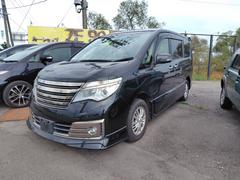 セレナ ライダー ブラックライン ZZ AT 4WD 両側パワースライドドア 純正ナビ TV フリップダウンモニター Bカメラ 中古車画像