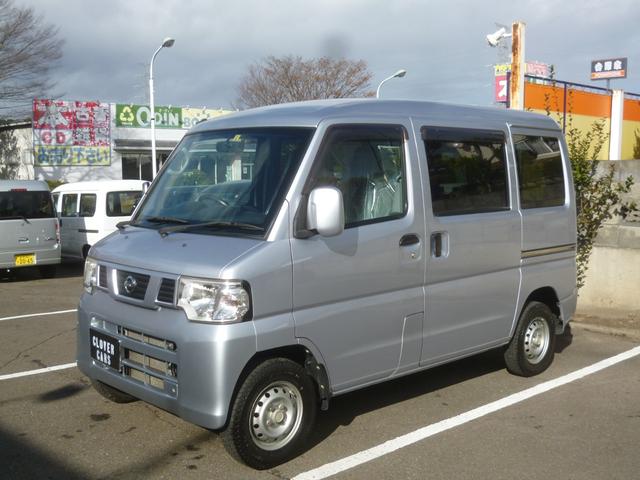 日産 ＮＶ１００クリッパーバン ＤＸ　ＧＬパッケージ　４ＷＤ　ハイルーフ　キーレス　前席パワーウィンドウ　プライバシーガラス　修復歴無し　保証付き　内外装クリーニング済み