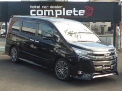 ノア Si ダブルバイビーII /4WD/新品TEIN車高調/RAYS VERSUS18インチアルミ/3列シート、7人乗り/両側パワースライドドア/パナソニックワイドナビ/カロッツエリア10.1インチフリップダウンモニター/チェーン 中古車画像