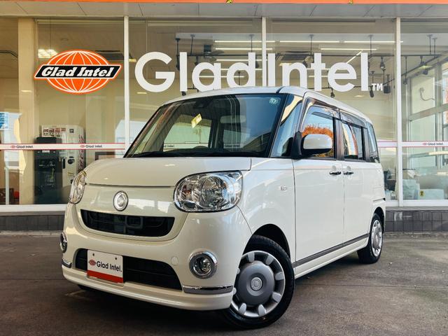 ムーヴキャンバス(ダイハツ) Ｘリミテッドメイクアップ　ＳＡＩＩ　Ｂｌｕｅｔｏｏｔｈ対応純正ナビＴＶ／全方位モニター／両側パワースライドドア／ＥＴＣ／衝突軽減ブレーキ／横滑り防止／ステアリングリモコン／ＬＥＤフォグランプ／純正ホイールキャップ 中古車画像