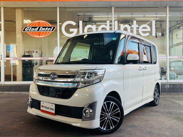 タント(ダイハツ) カスタムＲＳ　トップエディションＳＡＩＩ　ターボ車／フルセグ対応AftermarketＳＤナビＴＶ／バックカメラ／両側パワースライドドア／ＥＴＣ／衝突軽減ブレーキ／横滑り防止／ＬＥＤヘッドライト／ＬＥＤフォグランプ／純正１５インチアルミホイール 中古車画像