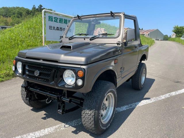 ジムニー(スズキ) ＣＣ　ＪＡ１１Ｃ　幌　ＪＡ２２顔面移植　フルレストア　５ＭＴ　ターボ 中古車画像