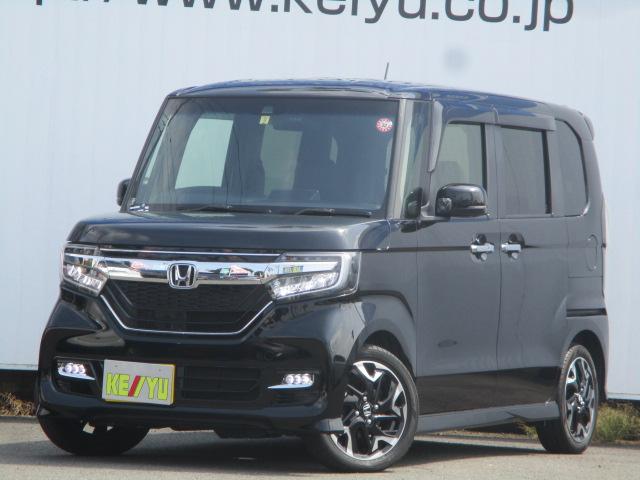 n boxカスタム ホンダ g exターボホンダセンシング atフル dopナビ 12セグ bt対応 bカメラ スマートキー pスタート コーナーセンサー etc ハーフレザー led オートライト ターボ車 両側psd オートa c パドルシフト dvd 神奈川県
