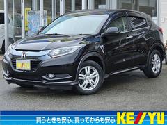 ホンダ　ヴェゼル　ハイブリッドＸ　４ＷＤ【寒冷地仕様】純正ナビ　ＣＤ＆ＤＶＤ＆Ｂｌｕｅｔｏｏｔｈ＆バックカメラ【ビルドインＥＴＣ】クルーズコントロール【衝突軽減サポート】【シートヒーター】【エンジンスターター】オートブレーキホールド