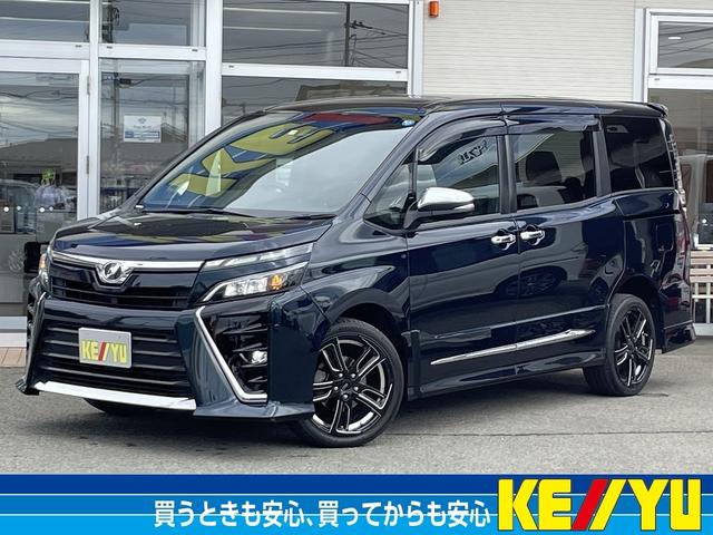 トヨタ ヴォクシー ＺＳ　禁煙車　４ＷＤ【ツインサンルーフ】ウッドコンビステア【ＡＬＰＩＮＥリアモニター】純正９インチナビ　フルセグＴＶ＆Ｂｌｕｅｔｏｏｔｈ＆バックカメラ【衝突軽減サポート＆レーンアシスト＆コーナーセンサー】