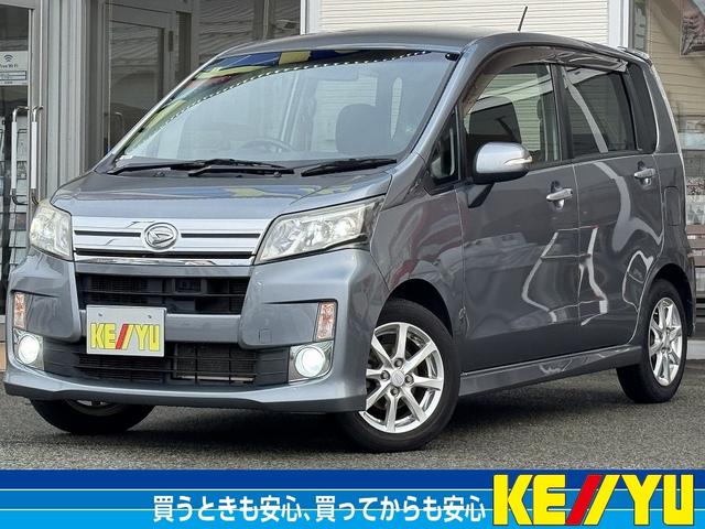 ムーヴ(ダイハツ) カスタム　Ｘリミテッド　ＳＡ　禁煙車【衝突軽減サポート】バックカメラ　純正ナビ　ＣＤ　ミュージックサーバー　ＡＵＸ　ＵＳＢ　ＥＴＣ　アイドリングストップ　純正１４インチアルミ　プッシュスタート　電格ミラー　オートエアコン　フォグ 中古車画像