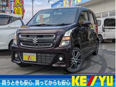 スズキ　ワゴンＲスティングレー　ハイブリッドＴ【４ＷＤ】【ターボ】【ワンオーナー】　【スズキセーフティサポート】【ＥＴＣ】【７インチＳＤナビ】フルセグ＆Ｂｌｕｅｔｏｏｔｈ接続＆ＤＶＤ【アラウンドビューモニター】【ＬＥＤヘッドライト】【クルーズコントロール】【純正１５インチアルミ】