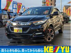 ホンダ　ヴェゼル　ハイブリッドＺ　ホンダセンシング【４ＷＤ】【ワンオーナー】　【純正７インチメモリーナビ（フルセグ　Ｂｌｕｅｔｏｏｔｈオーディオ）】【メモリー機能付電動ハーフレザーシート】【シートヒーター】【バックカメラ】【レーダークルーズコントロール】【ＥＴＣ】